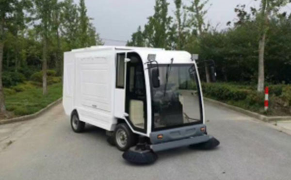 Electric Fully Enclosed Dump Sweeper